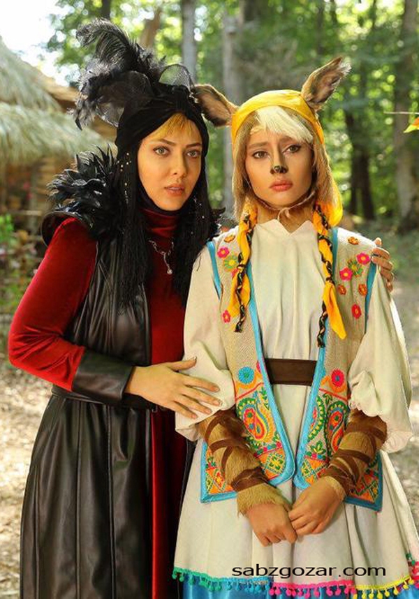 ترلان پروانه و لیلا اوتادی در فیلم پیشونی سفید 3